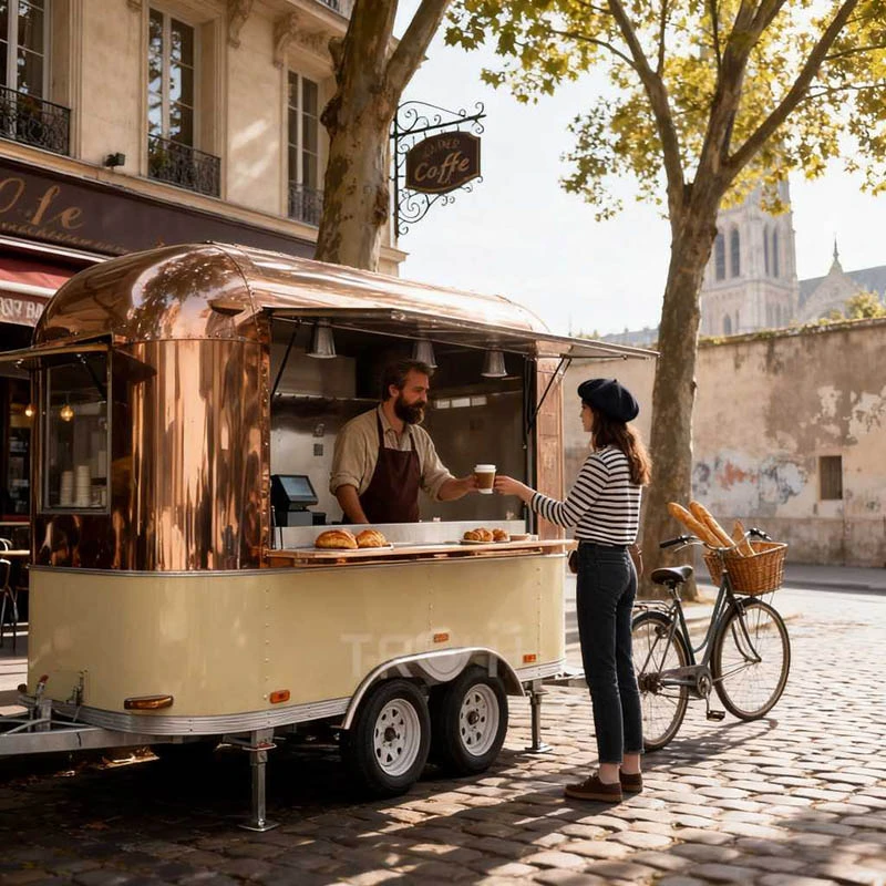 ¿Cómo puede un remolque móvil multifuncional para comida y café transformar su negocio en una solución de catering flexible?