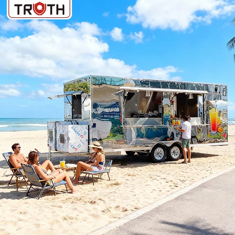 ¿Puede un remolque móvil de comida para helados totalmente equipado transformar su negocio de postres?