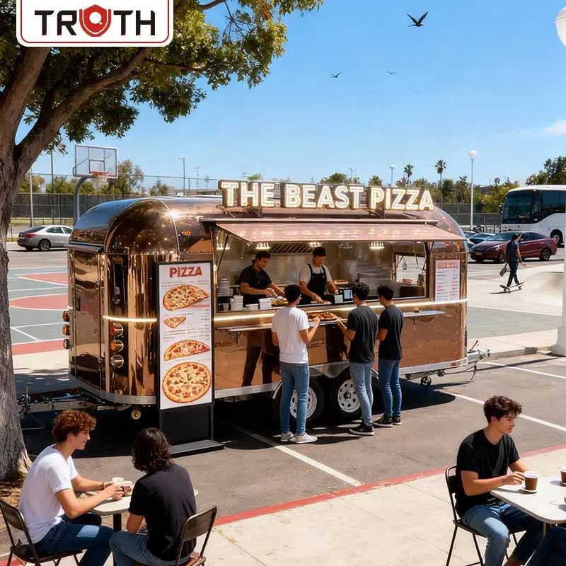 Carro De Comida Carrito Pizza
