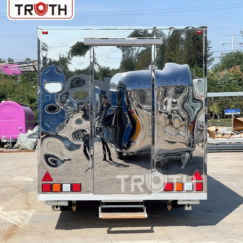 Mobile Fully Equipped Ice Cream Food Trailer