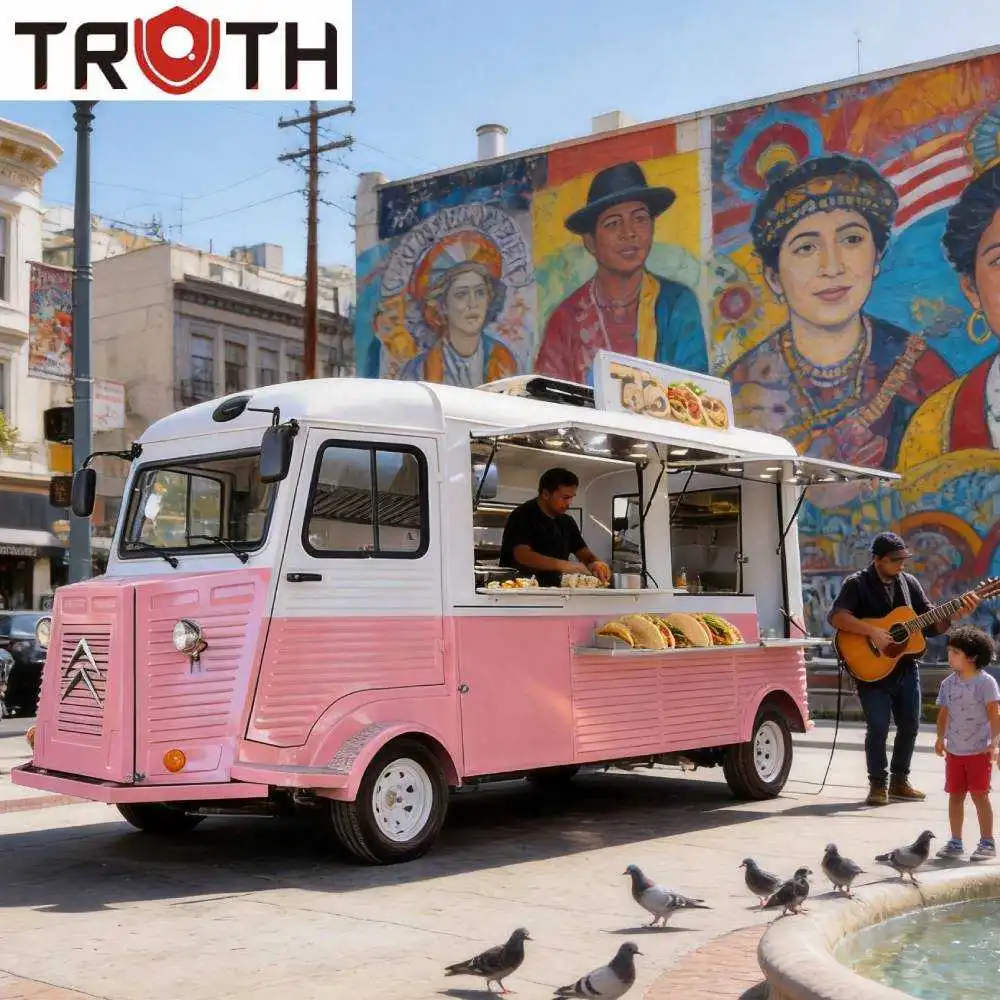 Electric Kitchen Food Trailer Tacos Fully Equipped