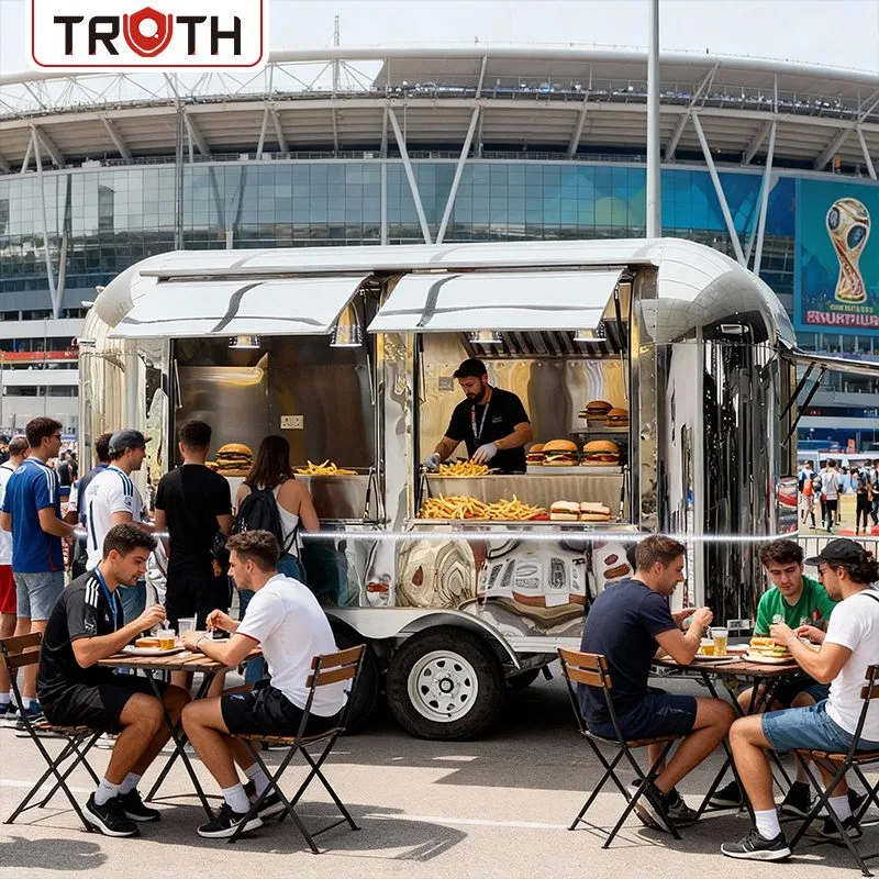 Airstream-Style Food Truck
